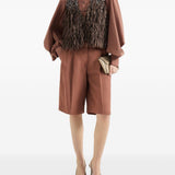 Camicia con maniche a sbuffo in rosa Brunello Cucinelli - donna 