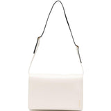 Borsa a spalla file in bianco Jil sander - donna 