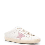 White sneakers super star sabot golden goose - women 