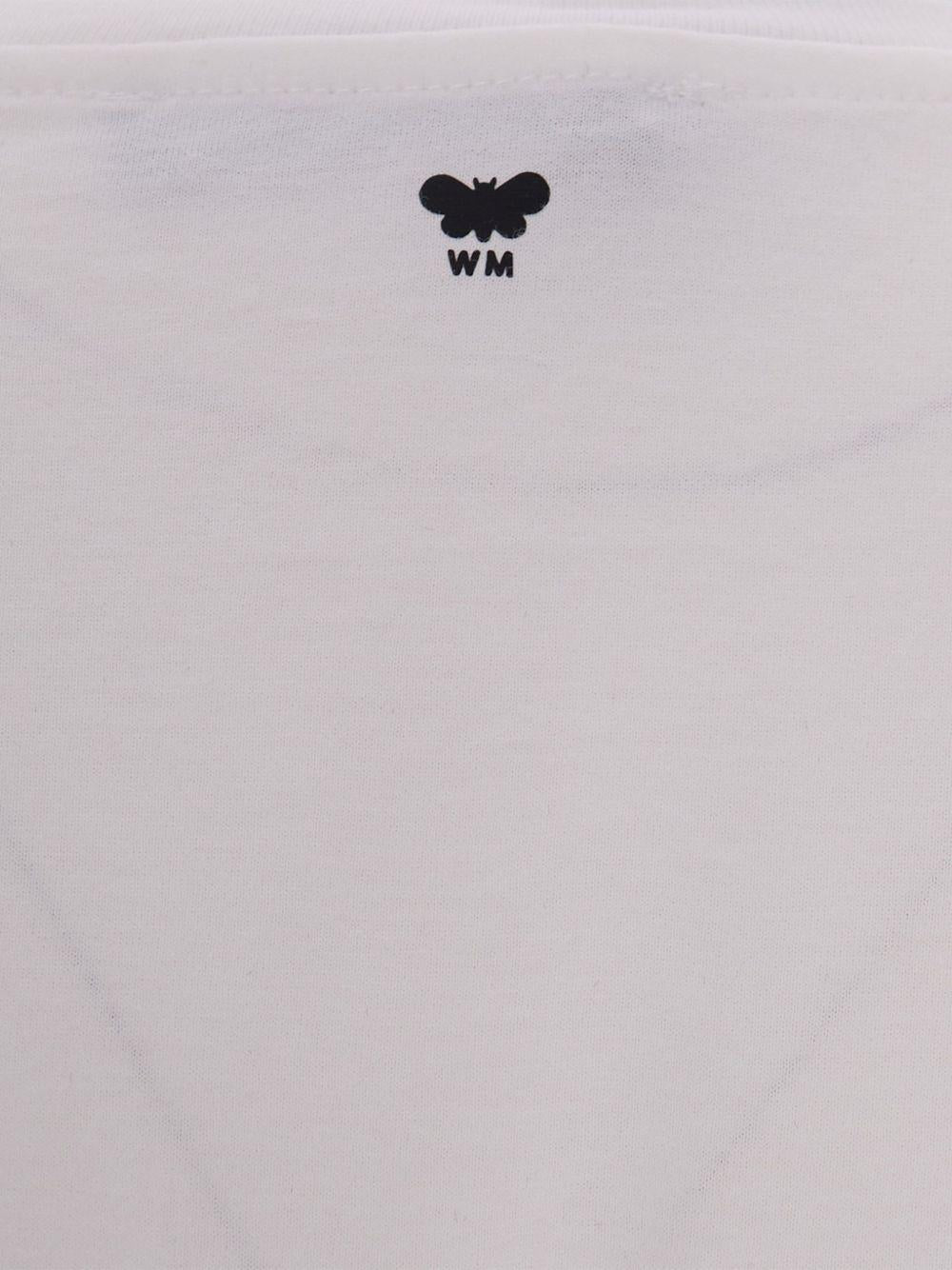 T-shirt grafica in bianco Maxmara weekend - donna 