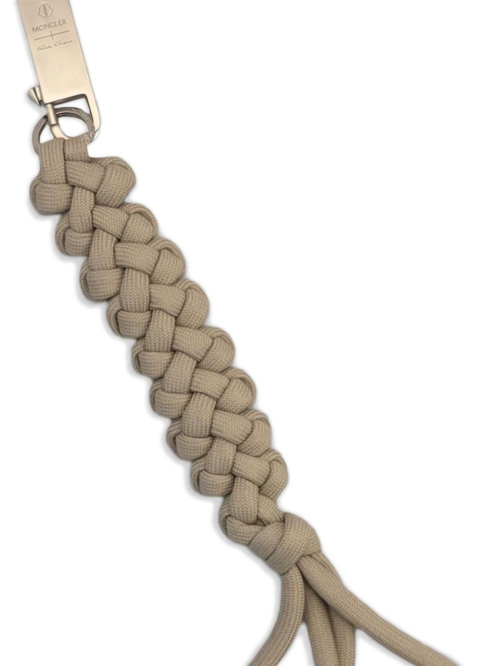 Portachiavi in corda hiking in beige Rick Owens x Moncler - unisex<BR/> 