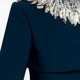 Blazer crop dexy in blu Jenny packham - donna 