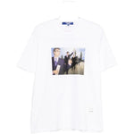 T-shirt con stampa in bianco Junya watanabe - uomo 