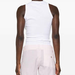 Top emoji con spilla in bianco Coperni - donna 
