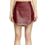 Minigonna O-Hara con logo in bordeaux Diesel - donna 