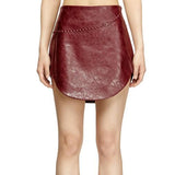 Minigonna O-Hara con logo in bordeaux Diesel - donna 