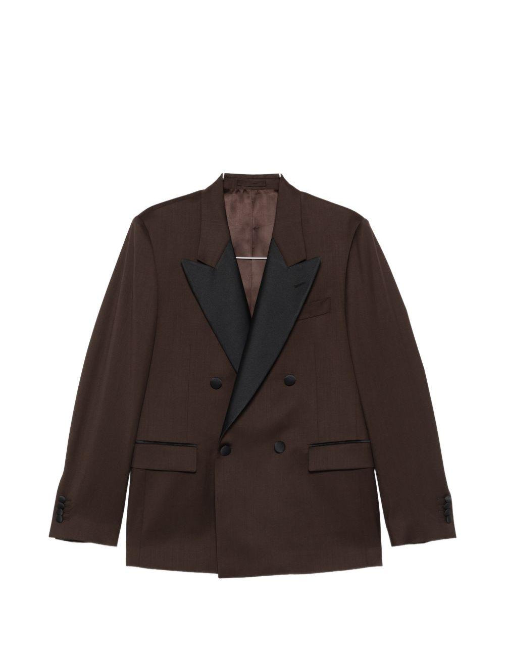 Completo doppiopetto in marrone Lardini - uomo 