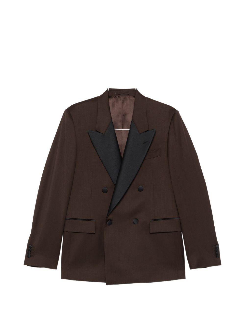 Completo doppiopetto in marrone Lardini - uomo 
