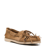 Mocassini cruise con dettaglio a nappa in marrone Golden goose - donna 
