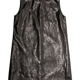 Mini abito con logo d-ares in rilievo in nero Diesel - donna 