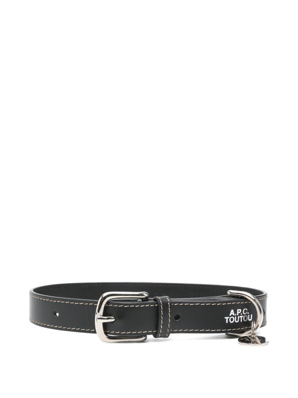 Collare per cani Toutou con logo A.P.C. - cani 