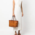 Borsa tote Japan in marrone Dragon diffusion - donna 