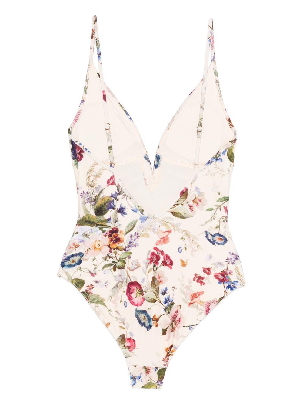 Costume da bagno a fiori multicolor Zimmermann - donna 