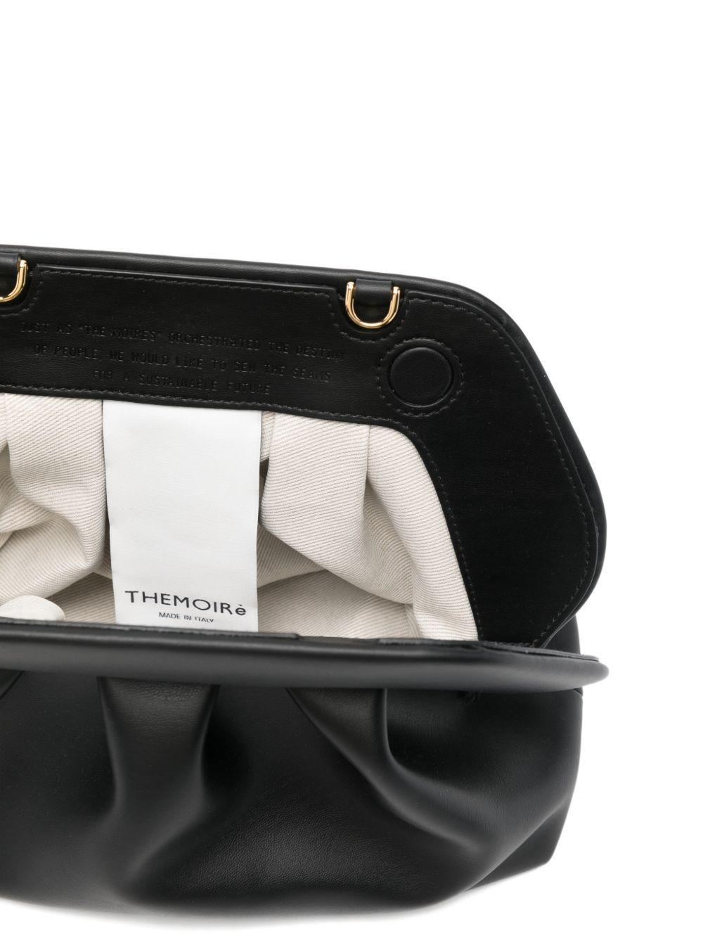 Clutch bios media in nero Themoirè - donna 