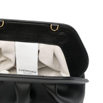 Clutch bios media in nero Themoirè - donna 