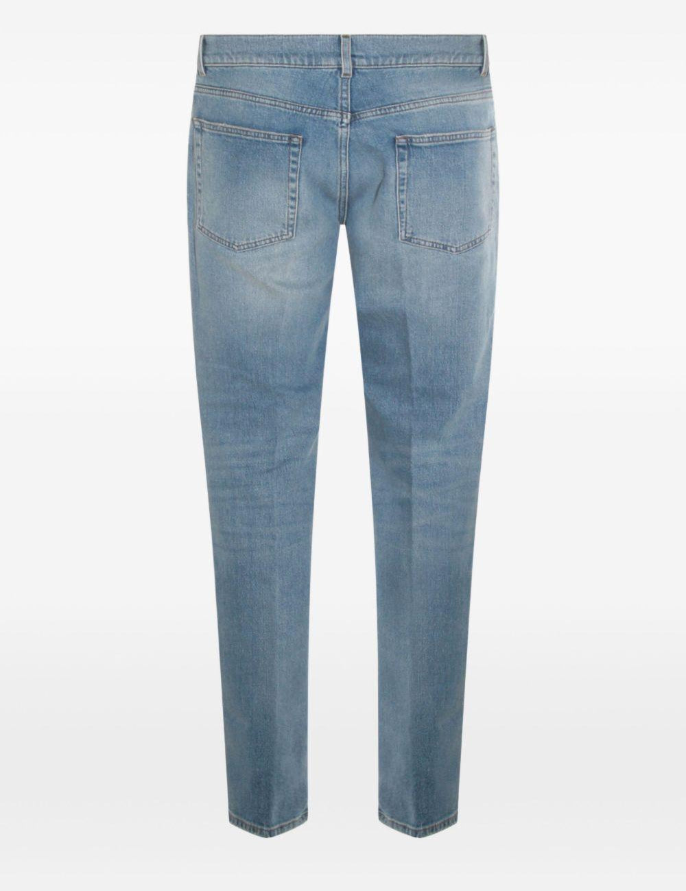 Jeans in cotone in blu Lardini - uomo 
