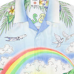 Camicia a maniche lunghe aloha in bianco Casablanca - uomo 