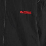 Giacca-camicia con cuciture a contrasto in nero Oamc peacemaker - uomo 