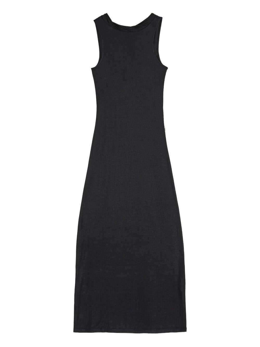 Abito lungo smanicato in nero Remain - donna 