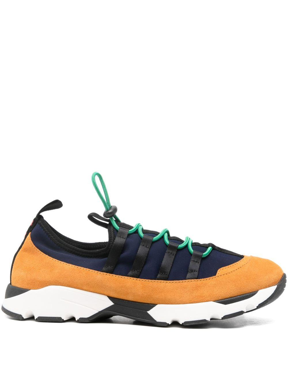 Sneakers running con lacci in lycra multicolore Marni - uomo 