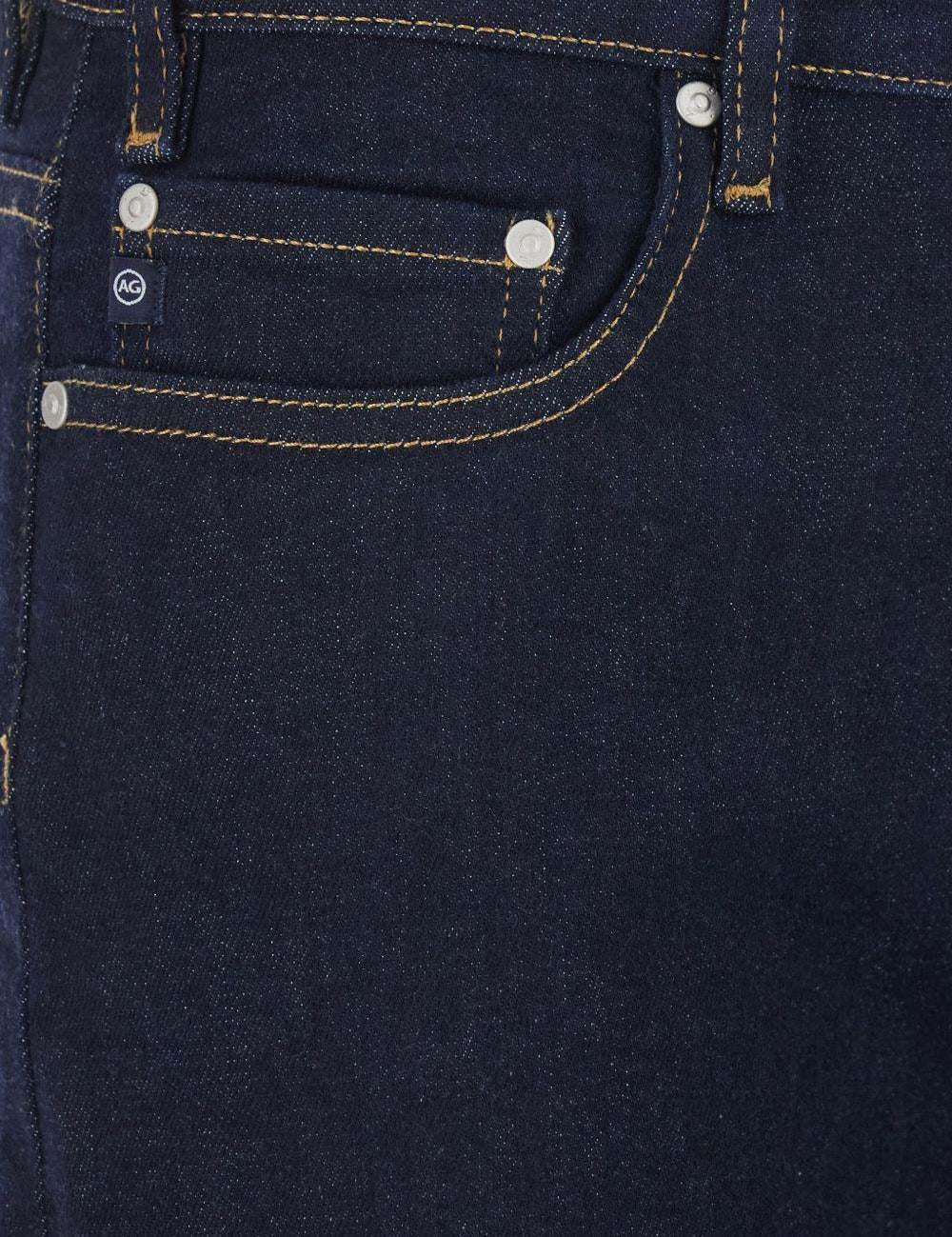 Jeans in cotone a gamba larga in blu Ag jeans - donna 