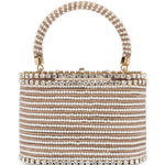 Borsa con cristalli Holli Libellula in oro rosa Rosantica - donna 