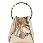 Borsa a secchiello bon bon in oro 