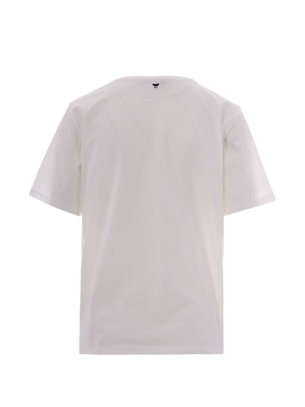 T-shirt grafica in bianco Maxmara weekend - donna 