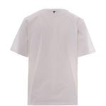 T-shirt grafica in bianco Maxmara weekend - donna 