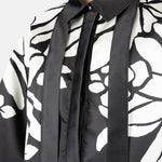 Blusa in mikado in nero e bianco Elie Saab - donna 