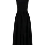 Abito smanicato Jodie con scollo quadrato in nero Khaite - donna 