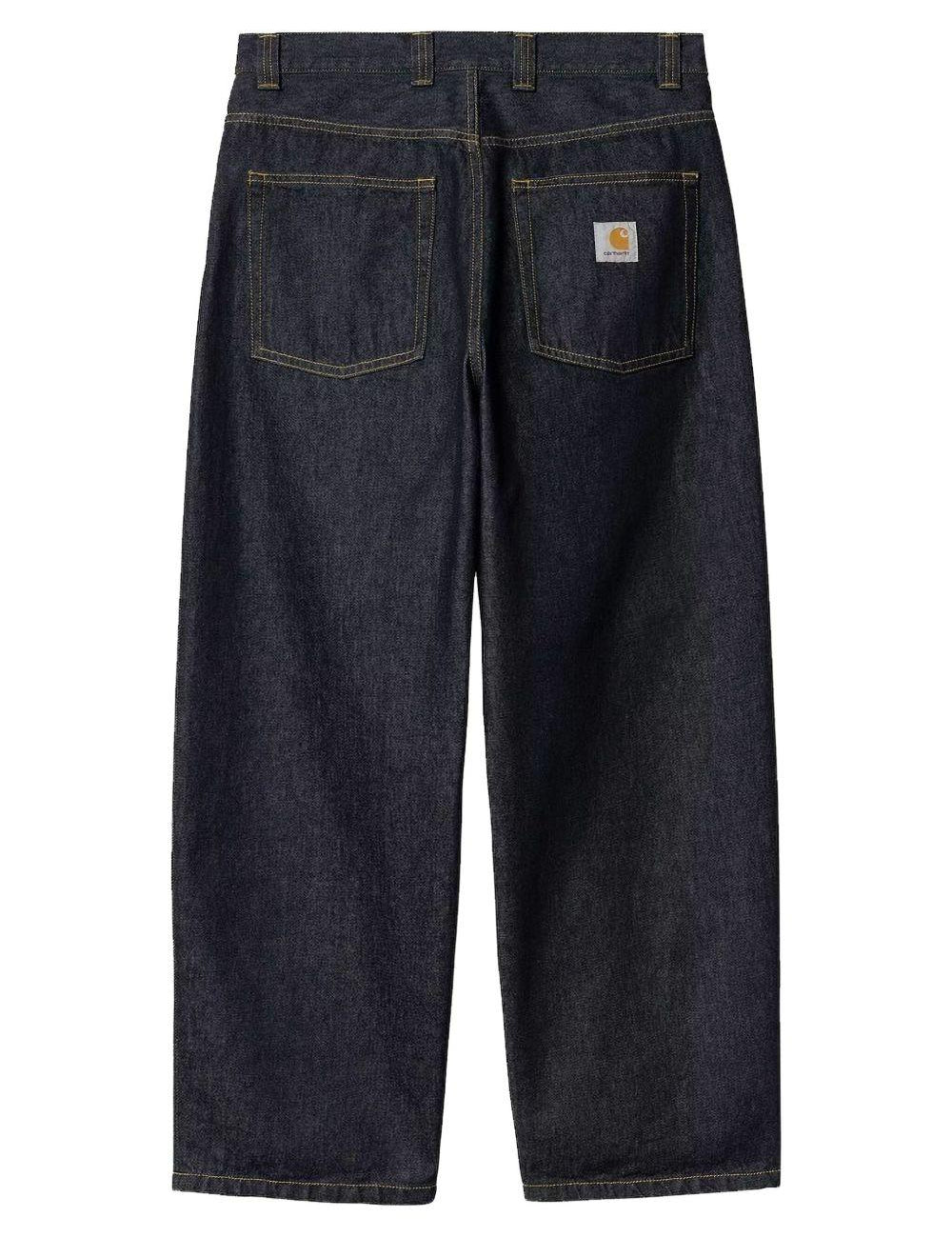 jeans brandon in blu scuro carhartt wip - uomo 