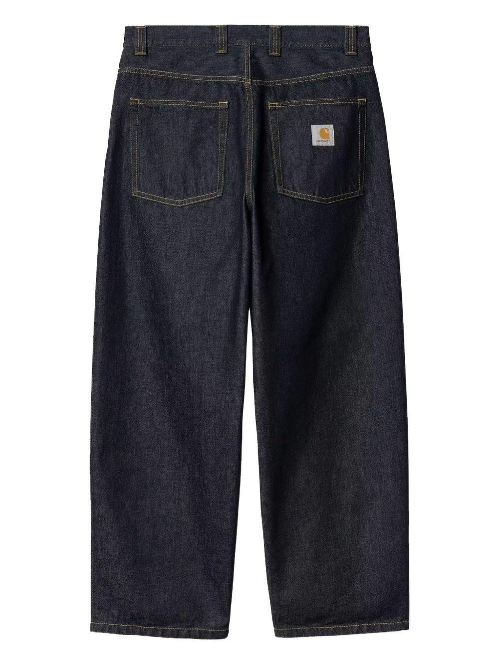 jeans brandon in blu scuro carhartt wip - uomo 