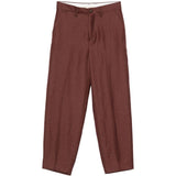 Pantaloni Charlotte con passanti per cintura in marrone Birkenstock x sftm - donna 