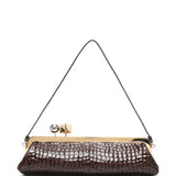 Borsa La Pochette Salon in marrone 