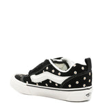Sneakers knu skool con ricamo a fiori in nero 