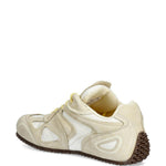 Sneakers con logo e inserti in giallo Axel arigato - donna 