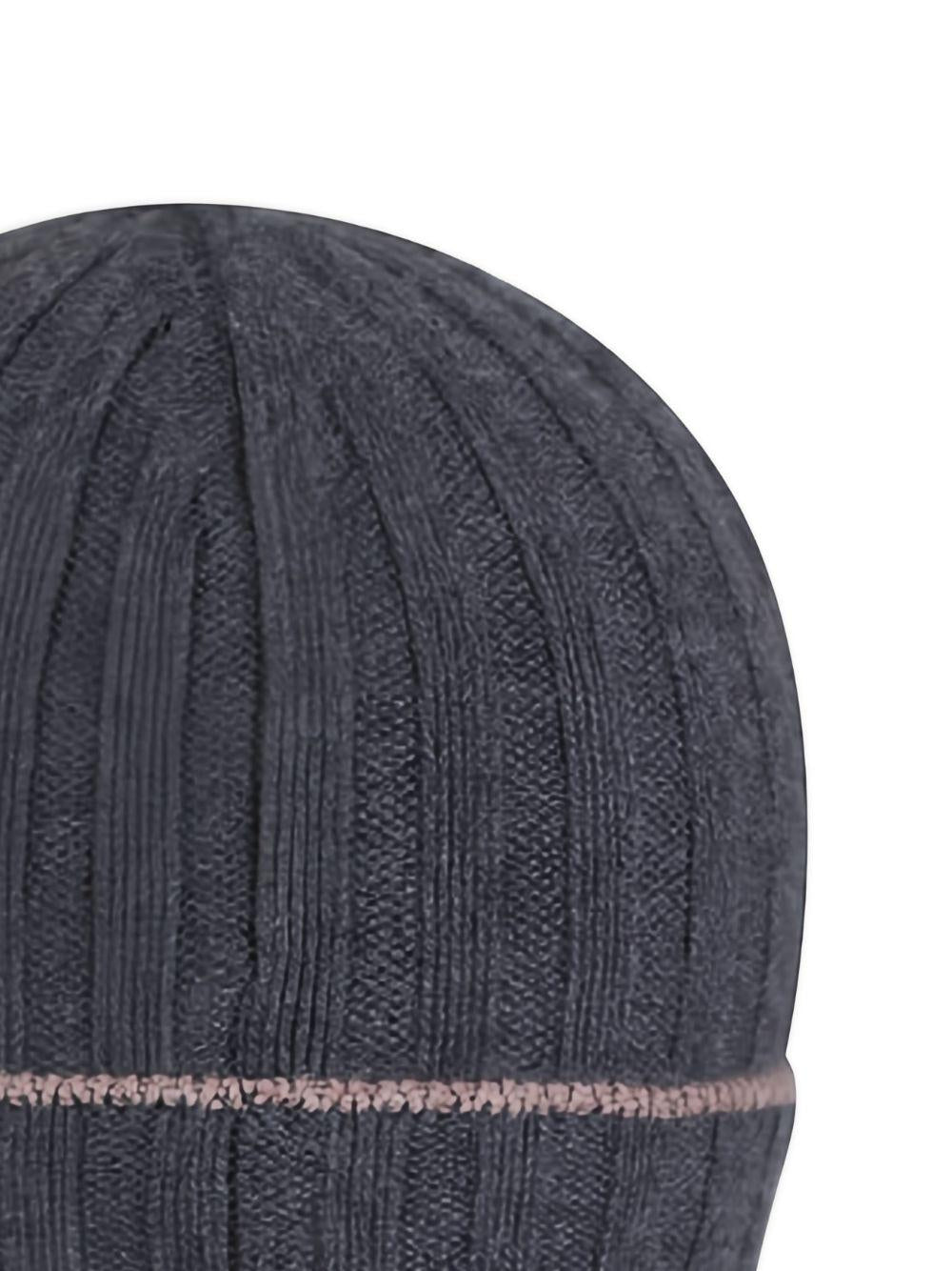 Cappello con logo  in blu Brunello cucinelli - uomo 