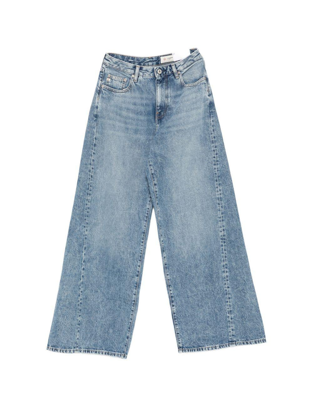 Jeans con logo Helsinki in blu Ag jeans - donna 