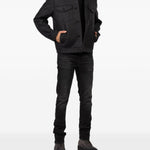 Giacca in lana con colletto classico in grigio Harris wharf london - uomo 
