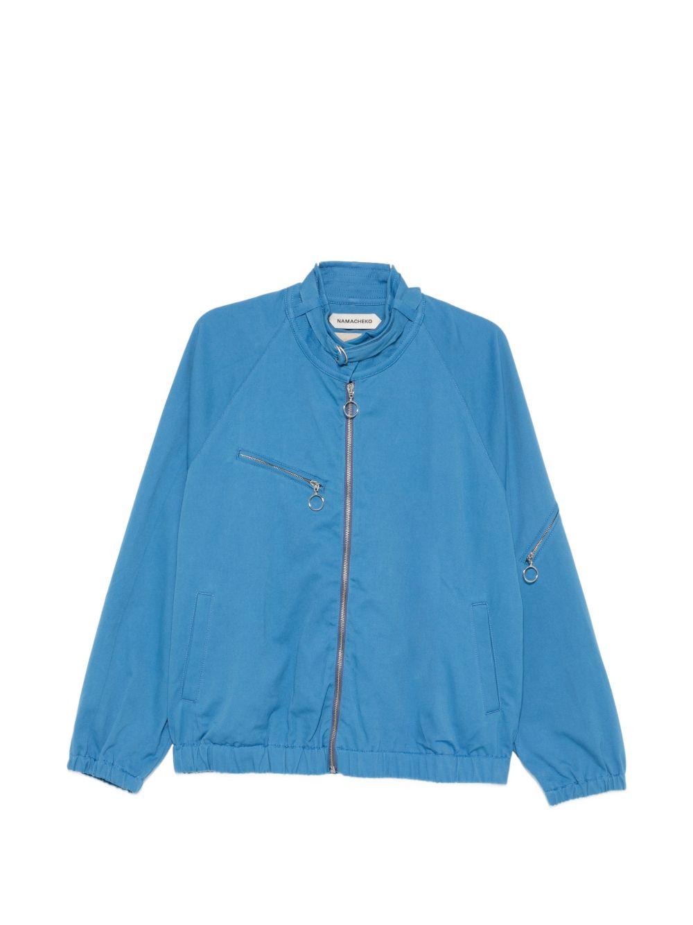 Giacca con zip in blu Namacheko - uomo 