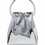Borsa a secchiello Bon Bon in argento 