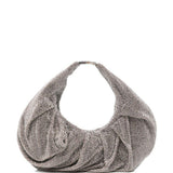 Borsa a mano con cristalli in argento Benedetta Bruzziches - donna 