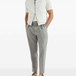 Gilet reversibile in biancoBrunello cucinelli - uomo 