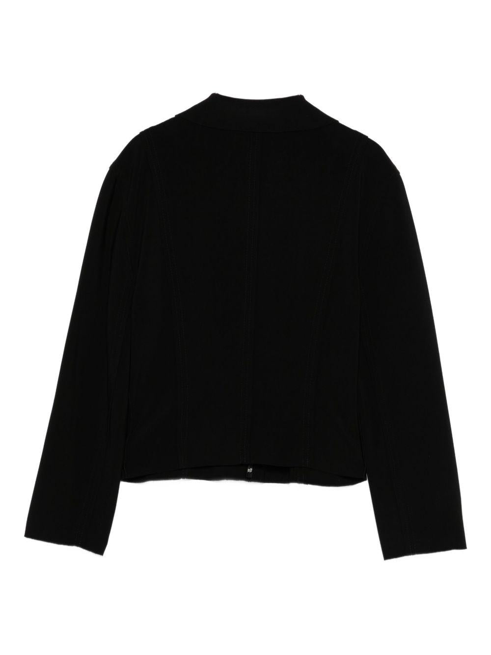 Giacca con colletto in nero Norma kamali - donna 