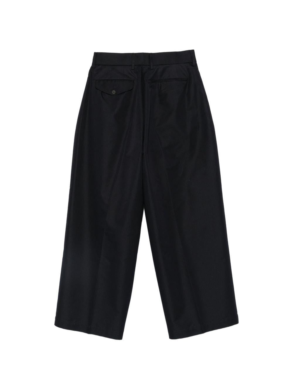 Pantaloni con pieghe in blu Kolor - uomo 