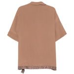 Camicia a maniche corte Pasolini in marrone Magliano  - uomo 