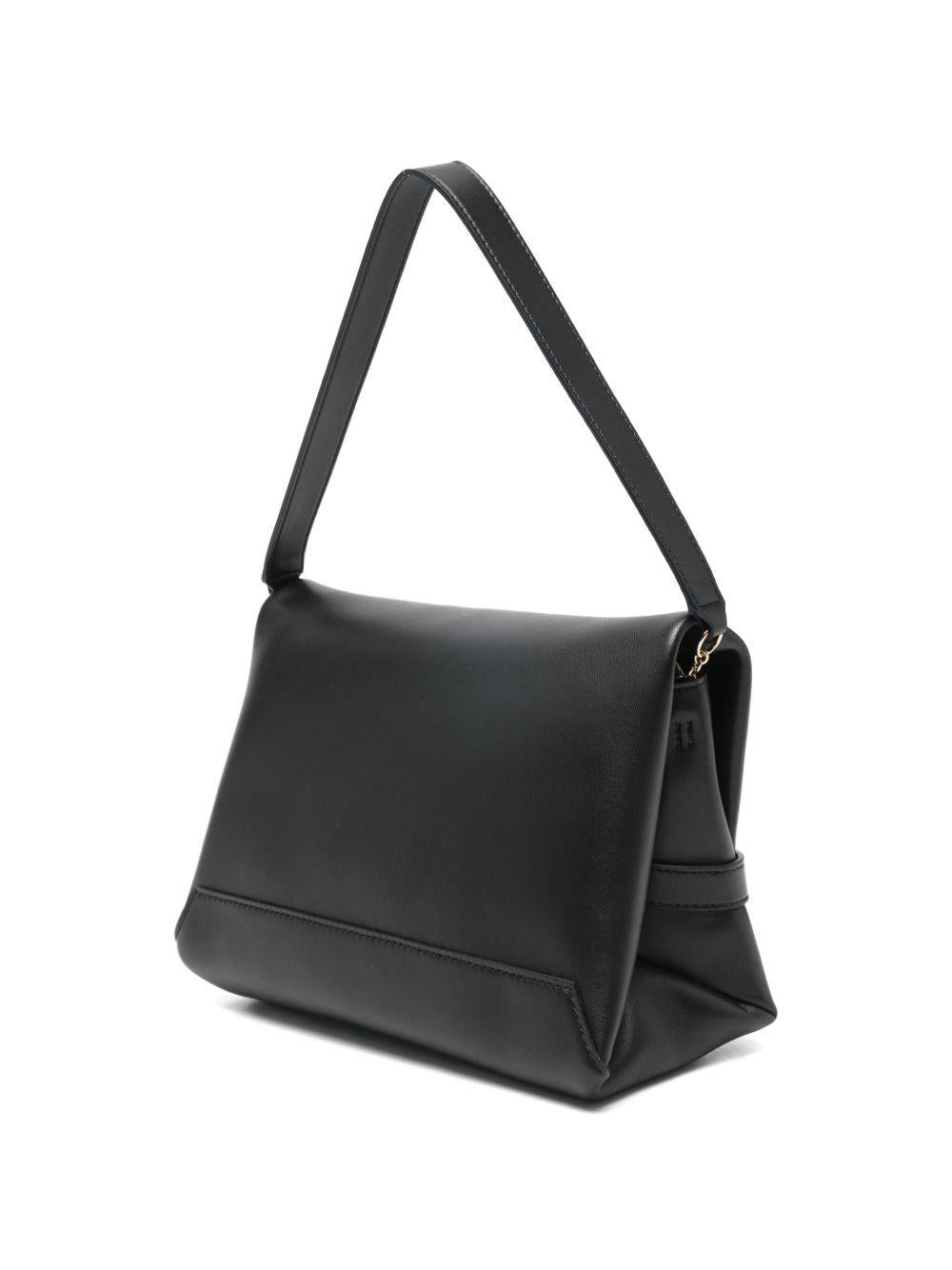 Borsa clutch con catena in nero Victoria Beckham - donna 