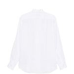 Camicia a maniche lunghe con bottoni in bianco Zegna - uomo 