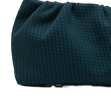 Clutch con motivo geometrico in blu Eres - donna 